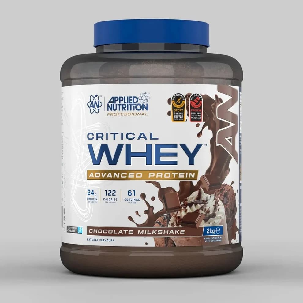 Applied Nutrition Critical Whey Advanced Protein, Chocolate Milkshake, 2 kg