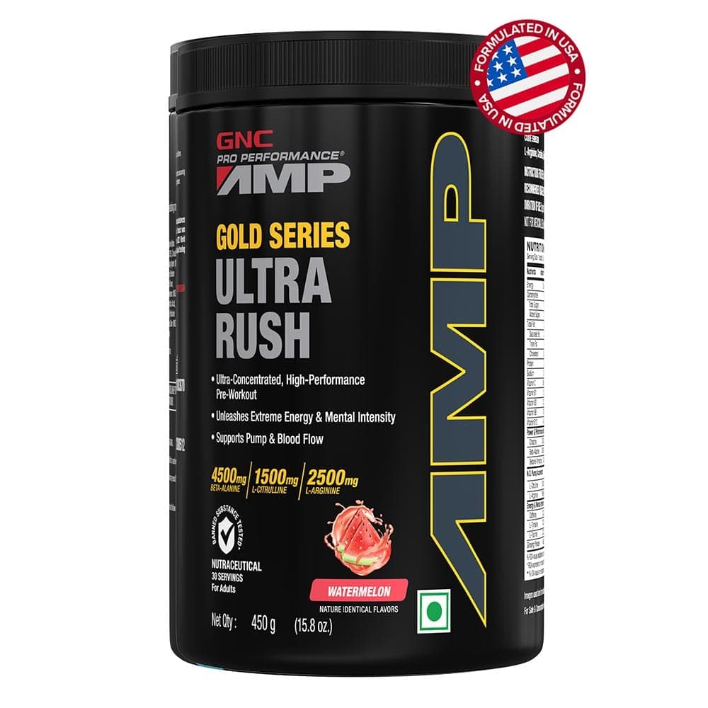 GNC AMP Gold Series Ultra Rush Powder — photo 1
