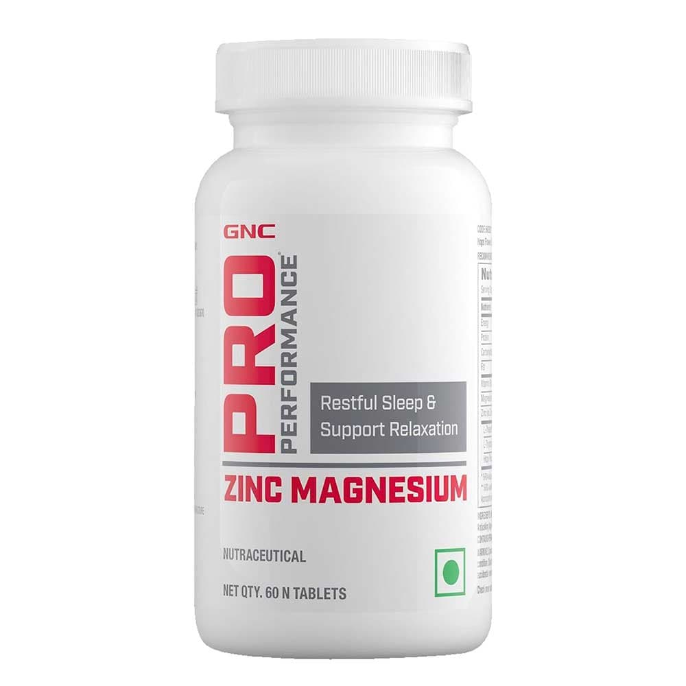 GNC Pro Performance Zinc Magnesium Amino Restful Sleep & Relaxation, 60 tablet(s) — photo 1