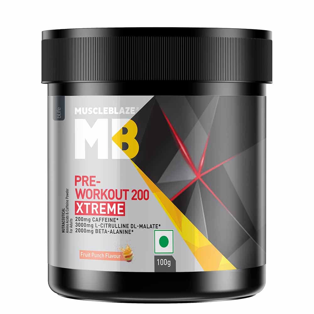 MuscleBlaze PRE Workout 200 Xtreme — photo 1