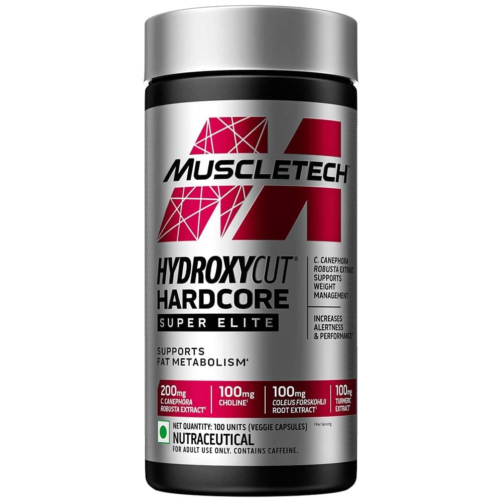 MuscleTech Hydroxycut Hardcore Super Elite, 100 veggie capsule(s)  — photo 1