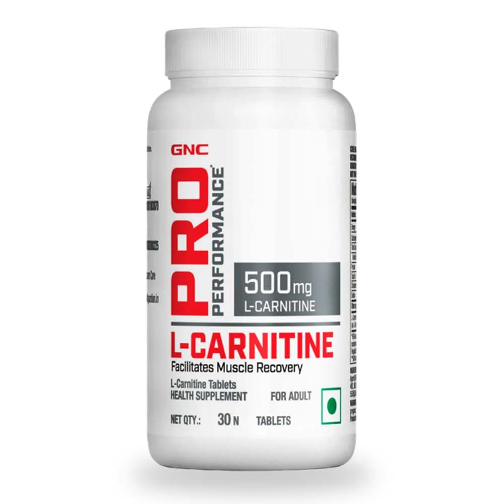 GNC Pro Performance L-Carnitine (500mg), 30 tablet(s)  — photo 1