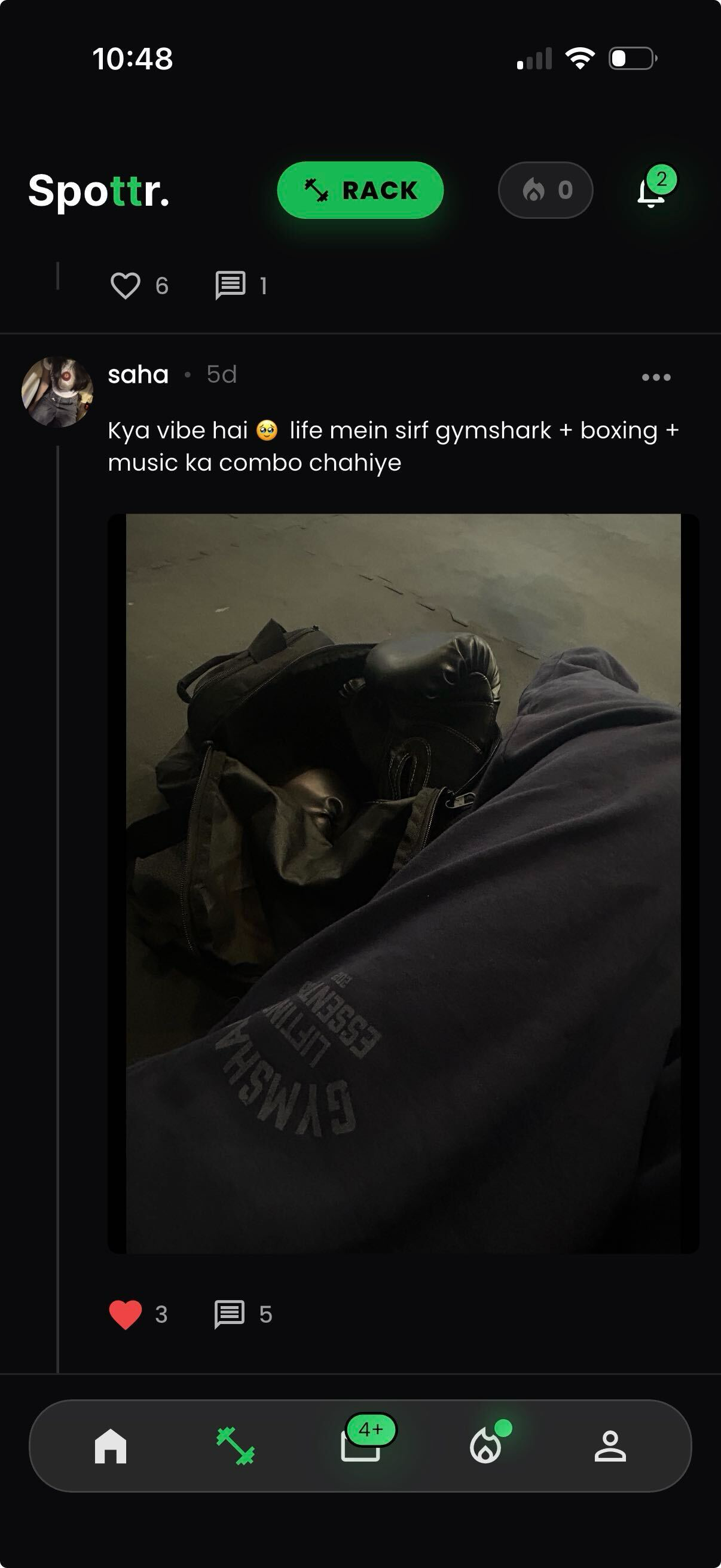 The Rack - Social Feed